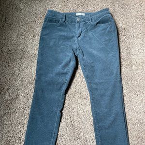 Loft Corduroy Pants (teal)